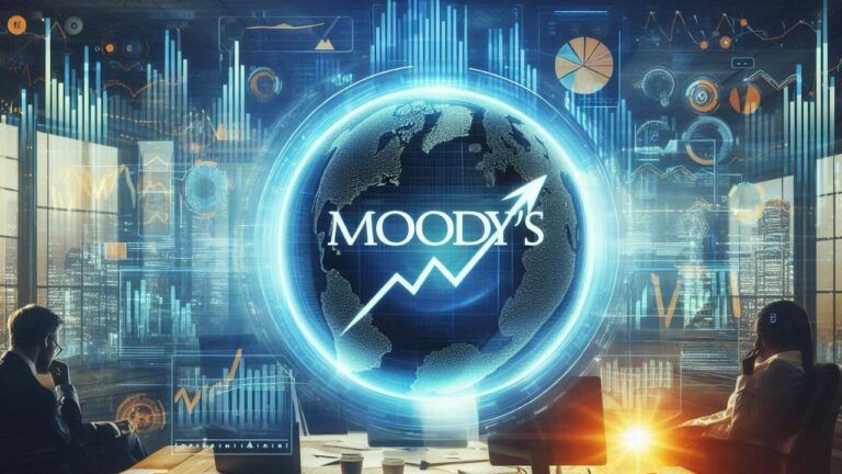 Uma imagem destacando o papel da Agência de risco Moody's no cenário econômico Global